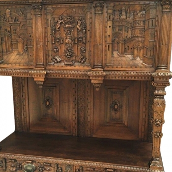 Витрина из дуба German cabinet 161X57X165 CM