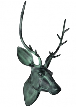 Декор настенный Deer 23X33X46 CM