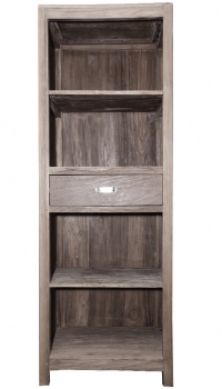 Шкаф книжный из тика Bermuda 65X45X180 CM