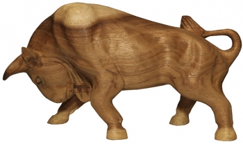 Декоративный элемент из тика Bull 30X9X17 CM
