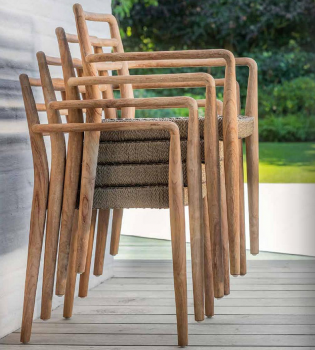Стул с подлокотниками Opelika 63X54X78 CM