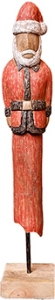 Декоративная фигурка из манго Санта Клаус 55X10 CM