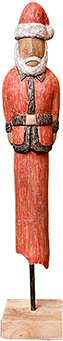 Декоративная фигурка из манго Санта Клаус 55X10 CM 1