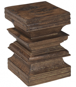 Вспомогательный столик из манго BaсaBasi 28X28X40 CM