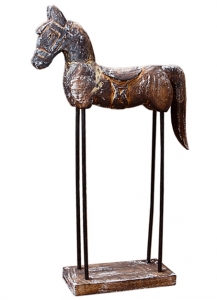 Декоративный элемент Horse 23X7X43 CM