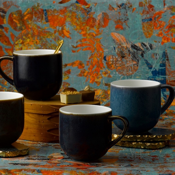 Кружка из костяного фарфора Studio Glaze 340 ml mulberry 2