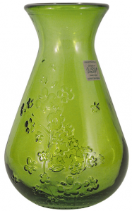 Ваза Citron Breeze 12X12X20 CM зелёный цвет