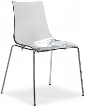 Стул прозрачный Antishock 4 legs 54X52X81 CM