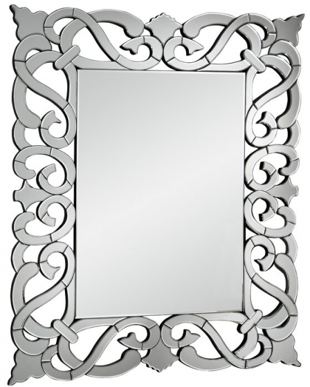 Зеркало с резным орнаментом Dunia 110X120 CM 1