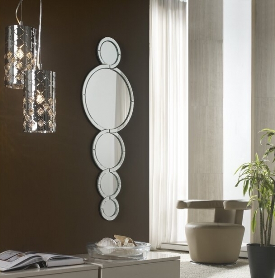 Зеркальное панно Mercury 44X118 CM 3