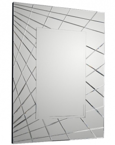 Зеркало прямоугольное в раме из зеркал Fusion 110X150 CM