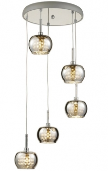 Подвес с пятью плафонами Arian LED 43X43X65 CM