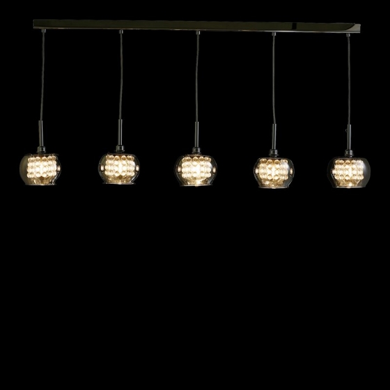 Линейный подвес с плафонами Arian LED 50X50X85 CM 4
