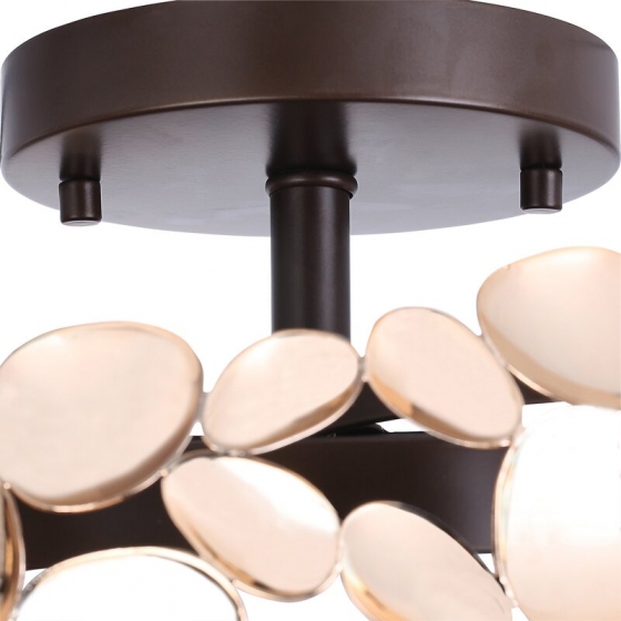 Потолочный светильник Narisa 32X32X19 CM цвета розового золота 4