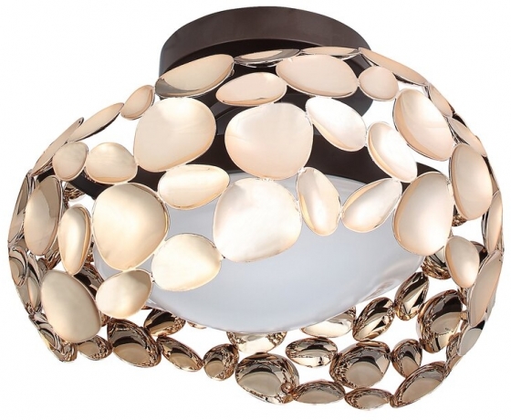 Потолочный светильник Narisa 32X32X19 CM цвета розового золота 1