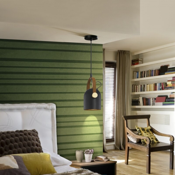 Потолочный светильник Adame 12X12X22 CM чёрного 3