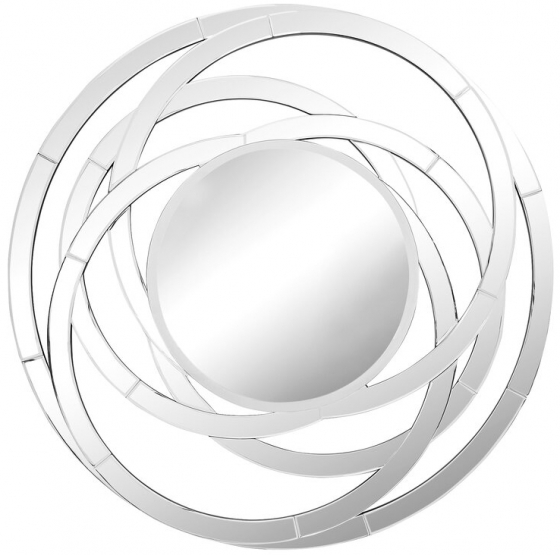 Зеркало круглое в раме в виде колец Aros Ø120 CM 2