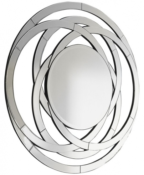 Зеркало круглое в раме в виде колец Aros Ø120 CM 3