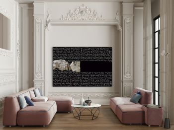 Постер на стекле Poesia 180X120 CM