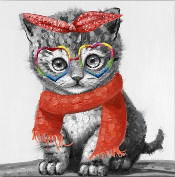 Картина Kitty 50X50 CM