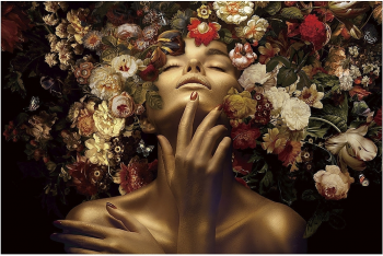Постер на стекле Fiorella 180X120 CM
