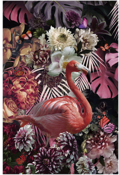 Стеклянный постер Flamenco 80X120 CM