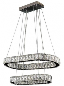 Двухъярусная люстра Diva Oval LED 61X31X50 CM