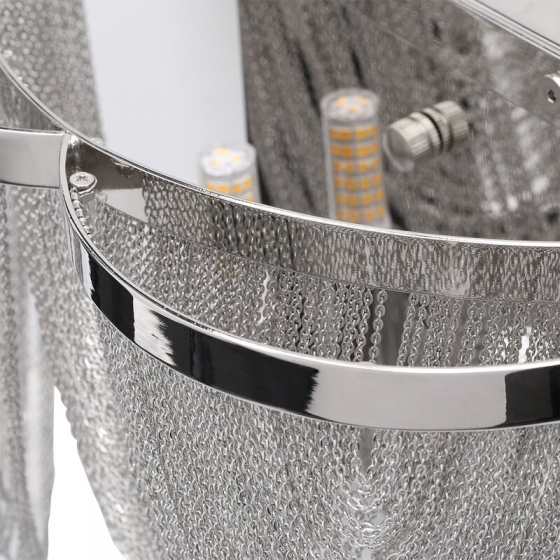 Бра декорированное тонкими цепями Minerva 30X16X30 CM 4