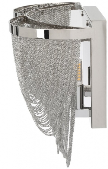 Бра декорированное тонкими цепями Minerva 30X16X30 CM 3