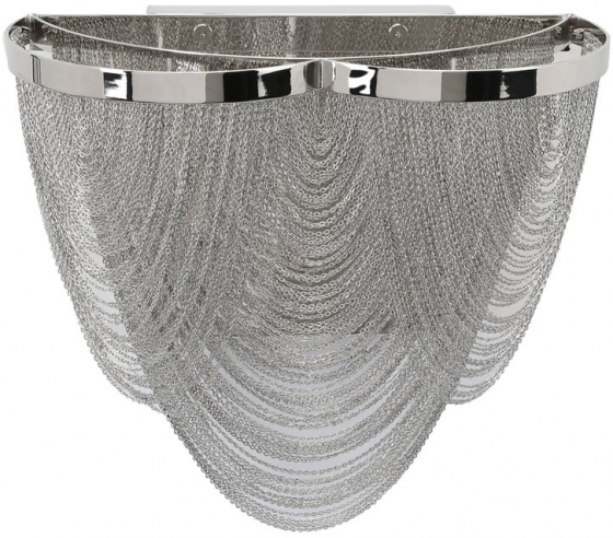 Бра декорированное тонкими цепями Minerva 30X16X30 CM 2