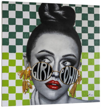 Картина Girl Power 100X100 CM