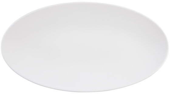 Фарфоровое овальное блюдо Fine Dining 33X18 CM 1