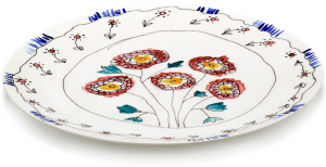 Тарелка Midnight Flowers Ø35 CM