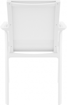 Стул садовый Pacific 57X62X90 CM белый