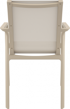 Стул садовый Pacific 57X62X90 CM бежевый