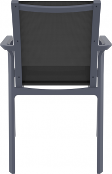 Стул садовый Pacific 57X62X90 CM серый