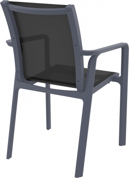 Стул садовый Pacific 57X62X90 CM серый