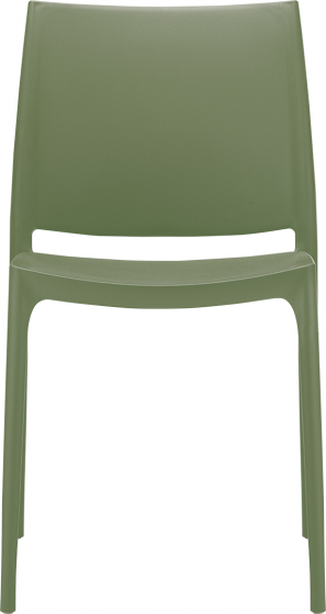 Стул пластиковый Maya 44X50X81 зелёный 3