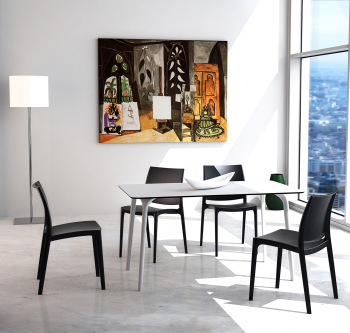 Стул пластиковый Maya 44X50X81 CM