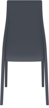 Стул пластиковый Miranda 45X56X94 CM серый