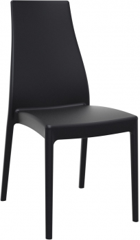 Стул пластиковый Miranda 45X56X94 CM чёрный