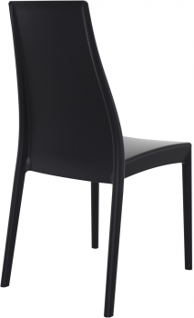 Стул пластиковый Miranda 45X56X94 CM чёрный