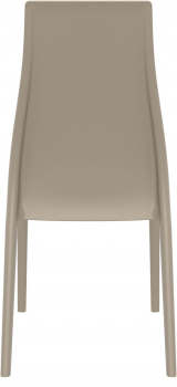 Стул пластиковый Miranda 45X56X94 CM бежевый