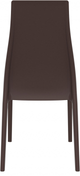 Стул пластиковый Miranda 45X56X94 CM коричневый
