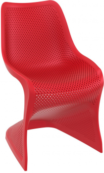 Стул пластиковый Bloom 50X58X85 CM красный