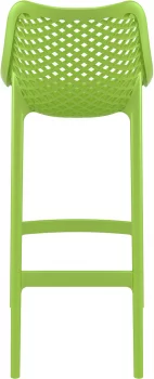 Стул пластиковый барный Air 45X53X105 CM зелёный