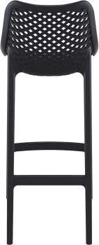Стул пластиковый барный Air 45X53X105 CM чёрный