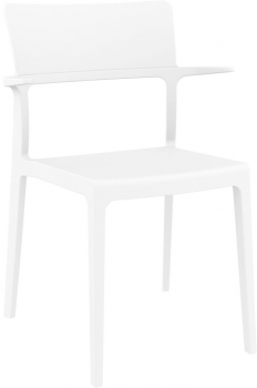 Стул Plus 58X55X84 CM белого цвета