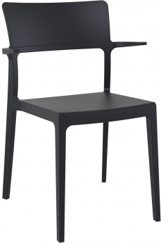 Стул Plus 58X55X84 CM чёрного цвета