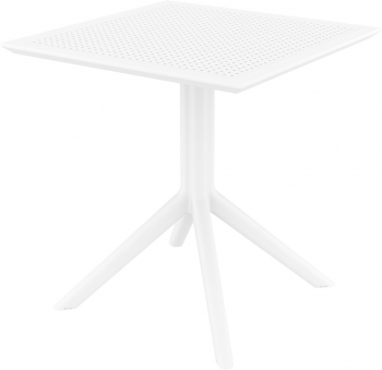 Стол пластиковый Sky 70X70X74 CM белый